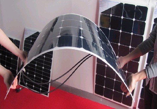 High Efficiency 120W 40pcs Solar Cell Mono Bendable Semi Flexible PV Panel