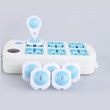 6PCS Child Baby Kids Safety Electric Socket Security Plastic Safety Safe Lock Cover