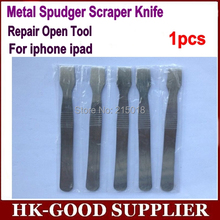 1pcs Metal Scraper Knife / Shovel / Spader Opening Tool Repair Tools For iPhone / For iPad / For iPod mobile Repair Open Tool