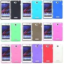 Бесплатная доставка тпу силиконовый гель чехол для Sony Xperia C CN3 S39H C2305 новый высокое качество Skidproof матовый тонкий мягкий