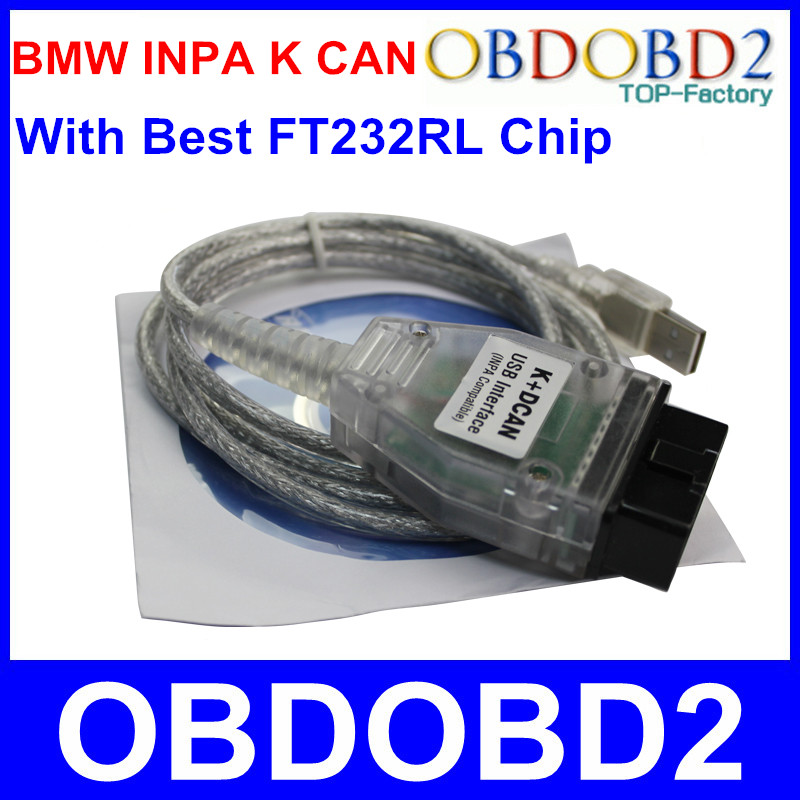   FT232RL Inpa      BMW Inpa K + DCAN Ediabas  -  USB OBD2   PT-CAN