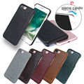 Pierre Cardin Genuine Leather Protective Hard Case Back Cover for Apple iPhone 7 7 Plus