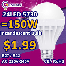 Led bulb E27 B22 220v 240v 3w 5w7w 9w 12w 15w 20w 30w smd 5730 Led lamps cool Warm White better Energy Saving spot Light