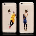 New Kobe Bryant Stephen Curry Basketball Stars Case for iPhone 6s Michael Jordan LeBron James Hard