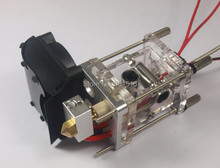 3D printer Ultimaker print head,whole set of printing head including extruder,nozzle, nozzle and so on.