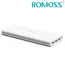 Original ROMOSS Sense 9 Three USB 25000mAh 18650 Power Bank Box Powerbank Mobile Power Charger Portable
