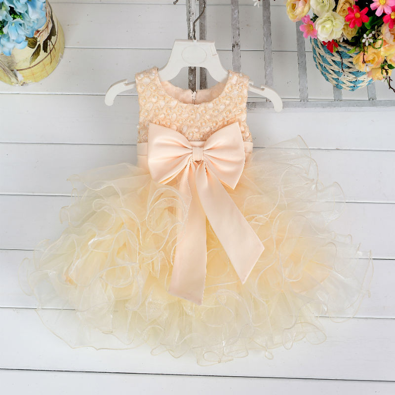 IWEMEK Toddler Baby Girl 1 // 2 Birthday Dress with Crown Hat Flower Headband Striped Tulle Tutu Princess Dress Party Dress Photo Shooting Outfits Costume // 3