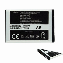 New Battery AB463446BU for samsung SGH-E251,SGH-E258,SGH-E350,SGH-E428,SGH-E500,SGH-E900,SGH-E908,SGH-M620 free delivery