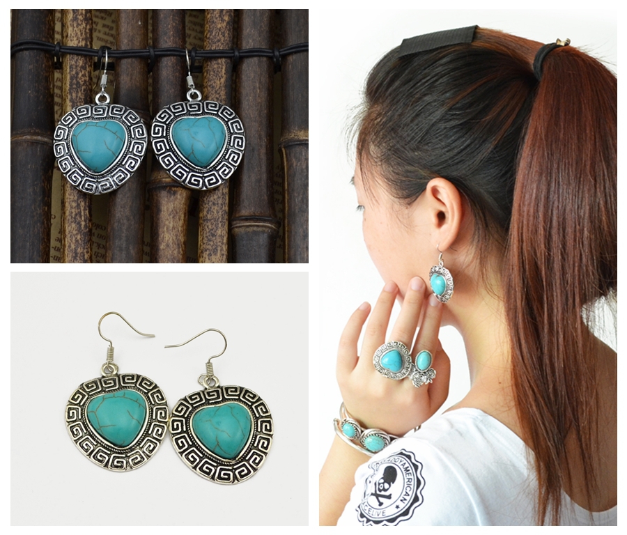 pendientes etnicos largos