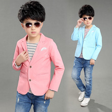 Hot children’s spring jacket coat suits boys jackets teenage kids coat clothing boy long sleeve blazers wedding clothes 4-12year