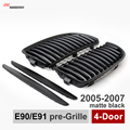 e90 pre facelift black kidney bumper air grille grill also for BMW 2005 2008 3 series