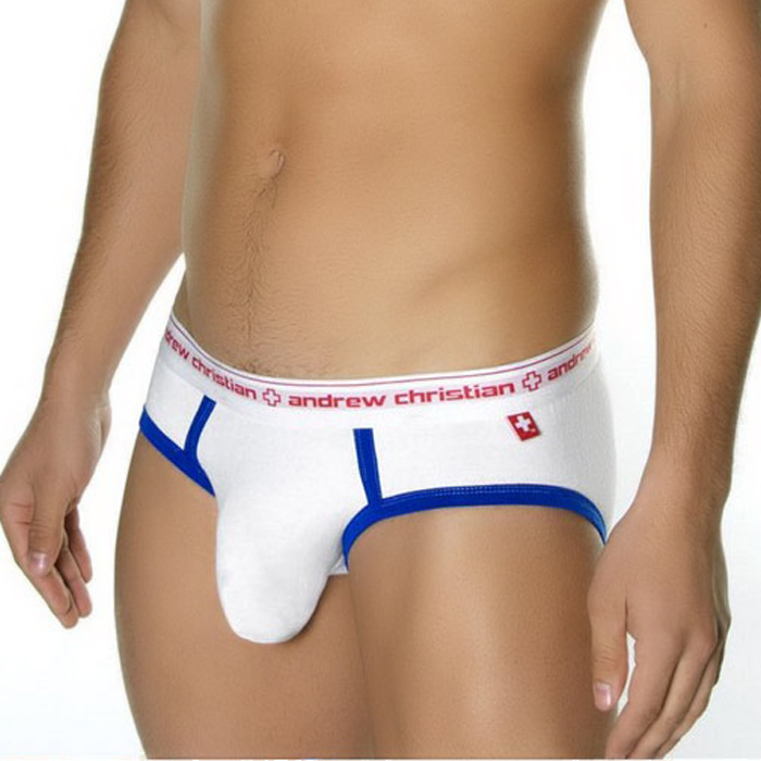Ac men s underwear male u comfortable briefs simple and natural modal panties big bag