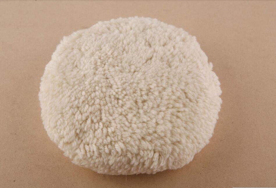 double face sheep wool buffing pad