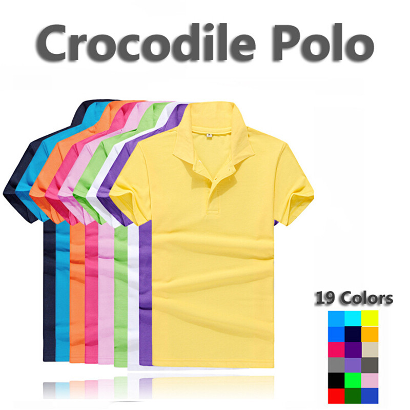  S-6XL  Polo  Crocodilely  Polo  Camisa Polo Homme     Polo Lacote 