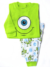 Retail free shipping 2013 new 100 cotton Hello kitty baby pajamas of the children leopard pyjamas
