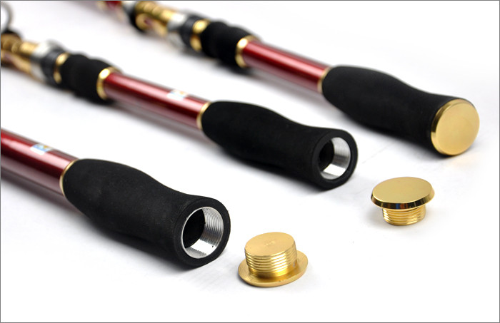 Super Power carbon firber telescopic fishing rod telescope spinning fishing pole canne a peche pesca 2.1m 2.4m 2.7m 3.0m 3.6m  (17)