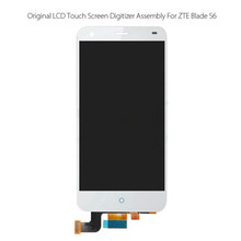 Phone LCD Screen For ZTE Blade S6 LCD Display With Touch Screen Digitizer Assembly Original 5″ White Screen Wholesale 5 pcs/lot