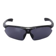 New 2014 Fashion Outdoor Exercise Men’s Fashion Half Frame Biker Fishing Sunglasses Eyeglasses Glasses – Bright Black