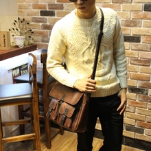 New fashion Vintage style Single shoulder bags Men’s messenger bags Business briefcase large cross body Bags outdoor travel