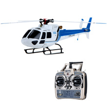 New!! Original Wltoys V931 Blue Version RTF 6CH Brushless Motor Flybarless 3 Blade AS350 Scale RC Helicopter