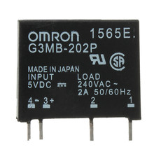 Brand New High Standard G3MB 202P DC AC PCB SSR In 5VDC Out 240V AC 2A