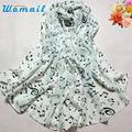 Women Lady Musical Note Chiffon Neck Scarf Shawl Muffler Scarves silk scarf women foulard twilly High