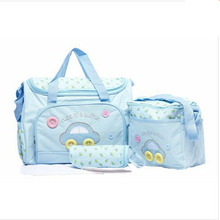 Free shipping new 2014 nappy mummy bag print maternity handbag diaper bags baby tote