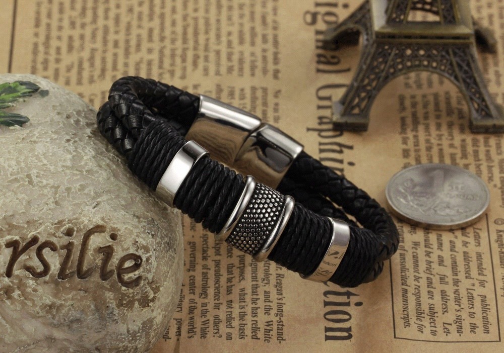 PH891-(8) leather bracelets