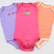 5PCS Lot 0M 24M Baby Boys Girls Romper Longsleeve Shortsleeve Sleeveless Jumpsuit Infant Clothing