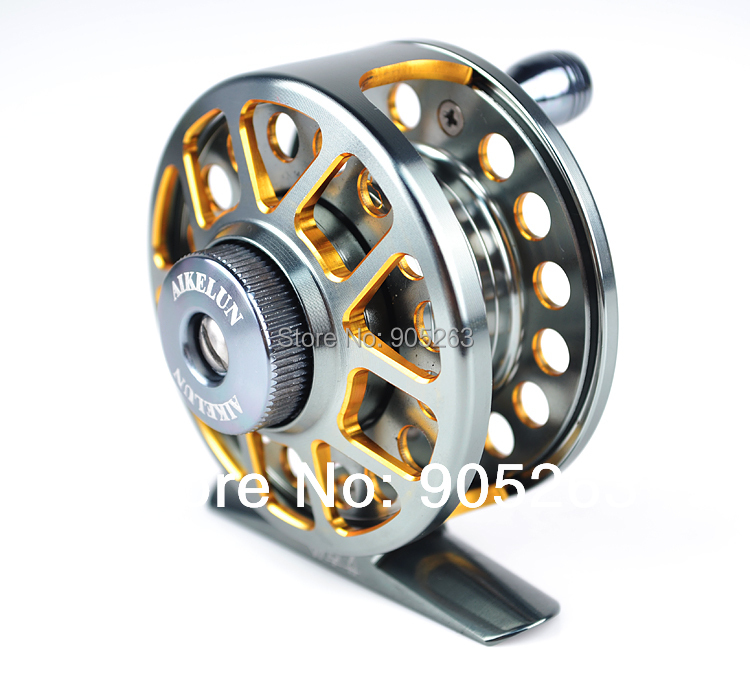 ZFseries Double color Aminum Die casting CNC Fly Fishing reels Fishing Tackle Fly Fishing Wheel