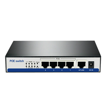 5 10/100mbps rj45 switch poe 802.3af 4 port to power ip camera nvr ip phone wifi access point