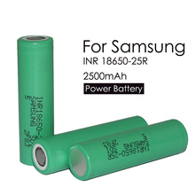 3 pcs. Original INR18650 25R 18650 2500 mAh lithium battery discharge 20A Electronic Cigarette Rechargeable batteries