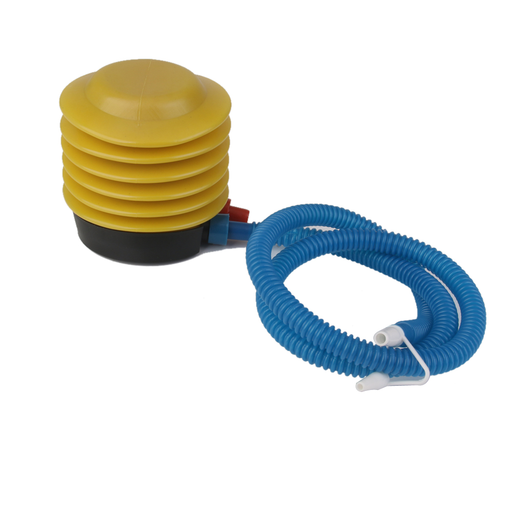 Balloon Swimming Ring Yoga Ball Mattress Inflatable Toy Pool Raft Foot Air Pump