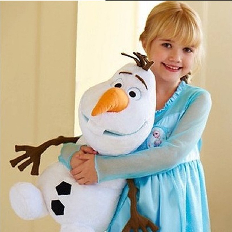 Baby Toys Olaf Plush Toy Doll Snowmen 50cm 19.7inch High Quality Baby Doll Tall OLAF Plush Toy Snowman Toys For Girls Boys Gift