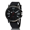 Fashion V6 Brand Wristwatches Clock Male Silicone Band Big Dial Quartz Watch Sport Men s Water