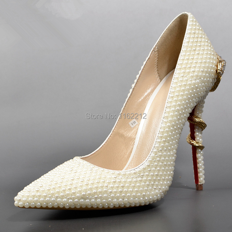 Off White Dress Shoes With Pearls Size Off White Dress Shoes With Pearls Size