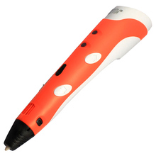 Dewang orange Cheap ballpoint plastic digital pen for kids gifts First Generation 3Dpen 20colors 5mABS filament