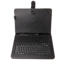 10 1 Tablet Universal Host USB Keyboard Leather Cover Case For tablet PC Android Tablet PCs