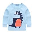 2016 Children clothing baby boy spring cartoon long sleeved T shirt baby boys cotton casual T