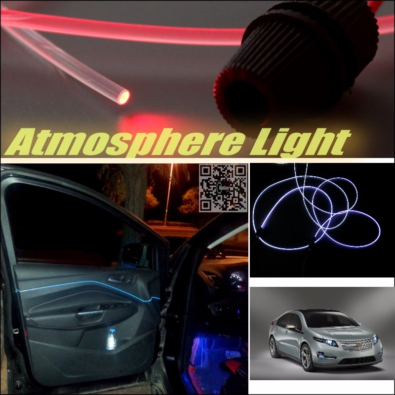 Car Atmosphere Light Fiber Optic Band For Chevrolet Ampera 2010~2015 Furiosa Interior Refit No Dizzling Cab Inside DIY Air light