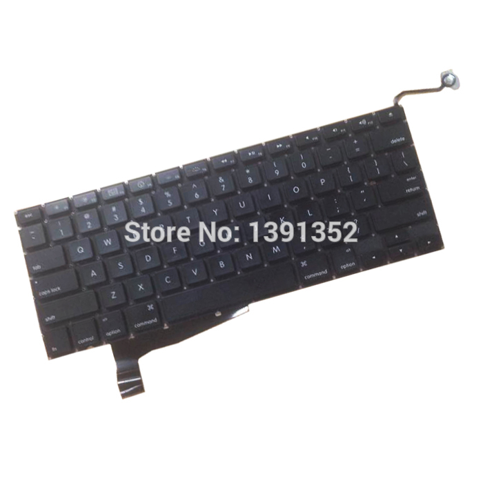 5PCS/Lot A1286 US Keyboard For Apple Macbook Pro 15'' A1286 US Keyboard Replacement 2008