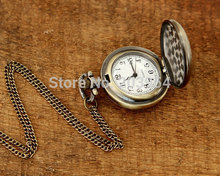 Handmade Star Trek Captain Kirk pocket watches 1pcs lot Commander Spock locket necklaces girlfriend gift Bridesmaid