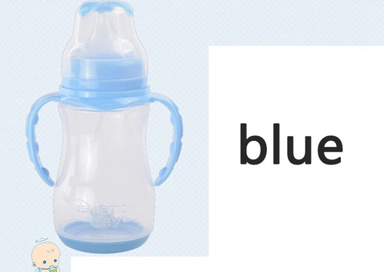 PP Safety Baby Feeding Bottle With Handle Auto Sensing Temperature Infant Baby Bottle Nuk High Quality Baby Sippy Cup Straw (11)