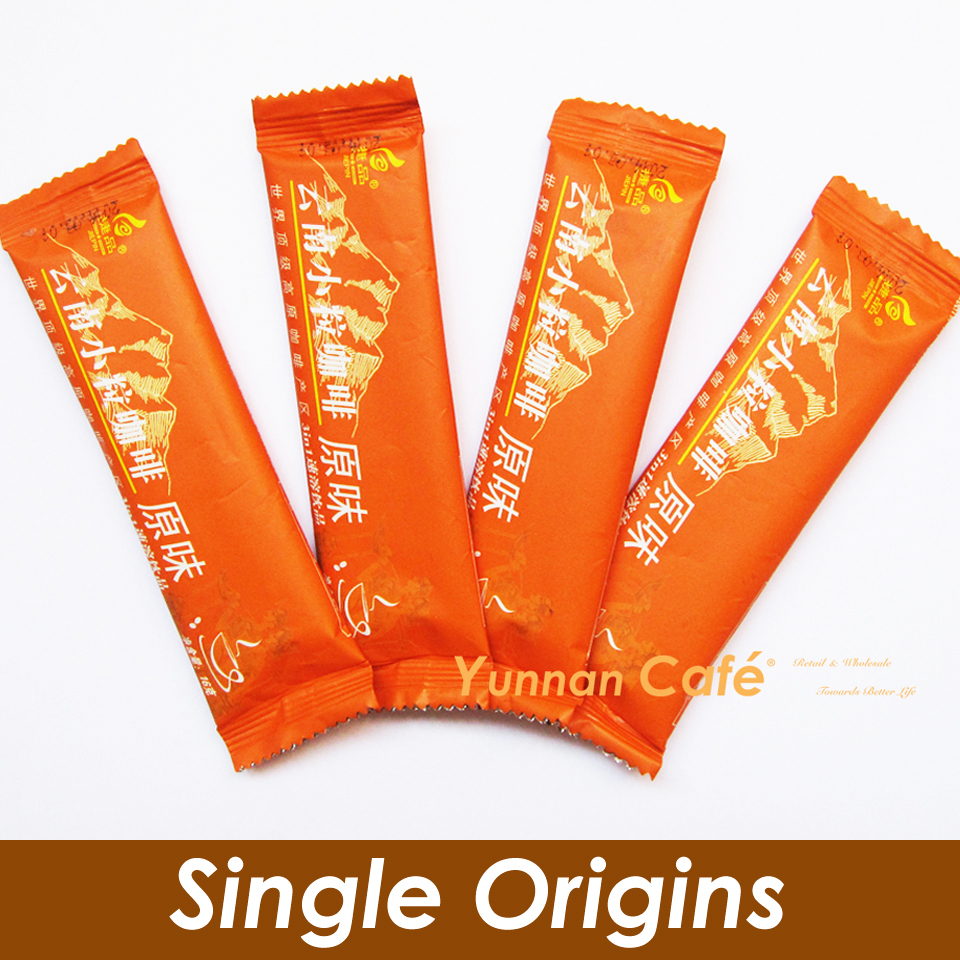 Free Shipping Single Flavor Yunnan Arabica 3 IN 1 Instant Coffee Slimming Body 16G x 50PCS
