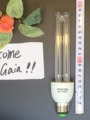 UVC Ozone Germicidal Deodorant Compact Fluorescent Light 220V 15W E27 Screw Base UV CFL Sterilization Light