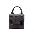 MINI Bag 2016 New Fashion Handbag Trendy Rivets studded Flap Bag Korean Style Designer Shoulder Bag