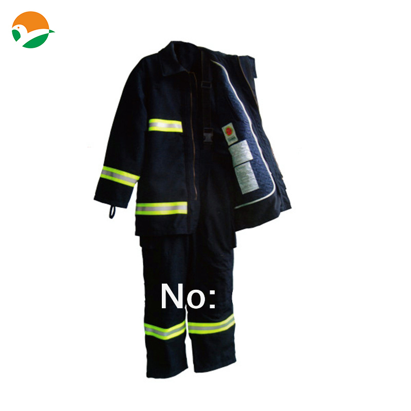 Fireman suit ,firefighting suit ,protective suit cotton fire proof fabric