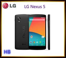Unlocked LG Nexus 5 D820 Android Smartphone With 3G/4G Network Wifi NFC Quad Core Smartphone Free shipping & Refurbished