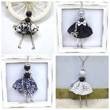 Top Selling Top 5 Fashion Doll Jewelry! Cute Doll Necklace Pendants Free Shipping Women Accessories NS027-020-059-101-123-029