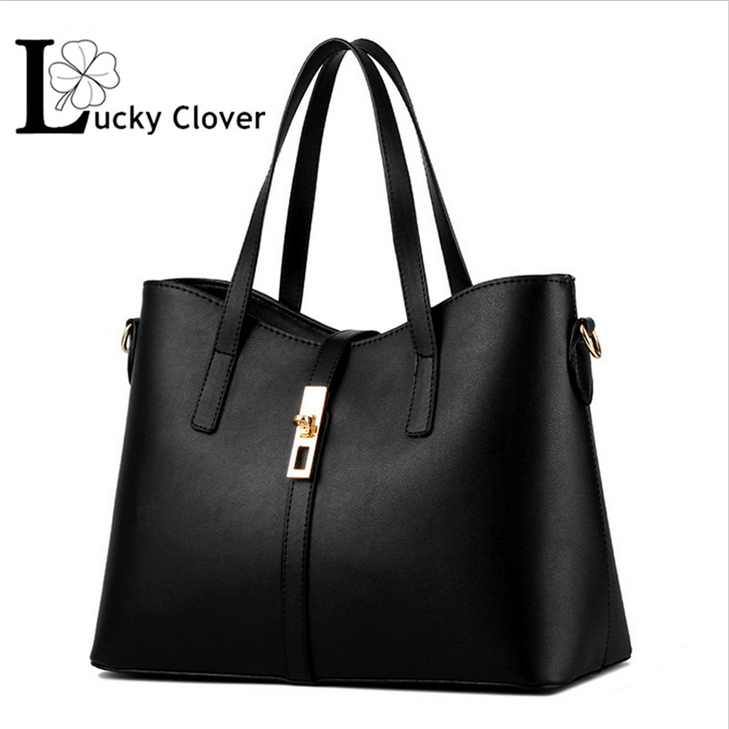 High quality 2015 brand fashion big bag Retro PU leather women handbag messenger shoulder bag vintage